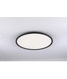 LEDlife 40W LED rundt panel - 100 lm/W, Ø60, svart, inkl. monteringsbrakett