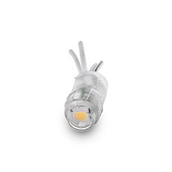 Enkeltfarget LED strip 12V/24V IP68 (Vanntett) Vanntett LED modul - 0,24W, IP68, Perfekt til innendørs og utendørs prosjekter