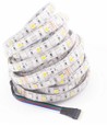5m 12W/m RGB+WW LED-strip - 12V, IP65, 60 LED pr. meter