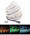 12W/m RGB+WW LED strip - 5 meter, IP20, 60 LED per meter, 24V