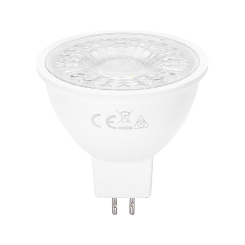 Outlet: LED spot GU5.3, MR16 LED - 6W erstatter 30W, 3000K varmt hvitt lys