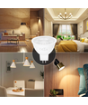 Outlet: LED spot GU5.3, MR16 LED - 6W erstatter 30W, 3000K varmt hvitt lys