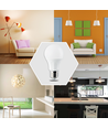 Outlet: Aigostar LED A5 A60B 6W, E27 sokkel - 3000K, Sett med 5 stk