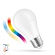 9W Smart Home LED pære - Verker med Google Home, Alexa og smartphones, E27, A60