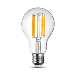 E27 Kraftig LED pærer V-Tac 18W LED pære - Karbon filamenter, A70, E27