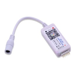 Tilbehør Bluetooth RGB+WW controller - Uten fjernkontroll, 12V (192W), 24V (384W)