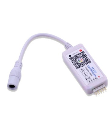 Bluetooth RGB+WW controller - Uten fjernkontroll, 12V (192W), 24V (384W)