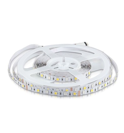 V-Tac 10,8W/m RGB+NW LED strip - 5m, 60 LED per meter