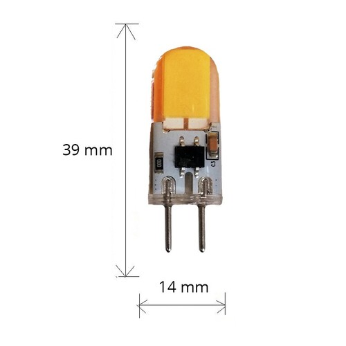 GY6.35 1,6W dimbar KAPPA3 LED-pære - 12V-24V DC
