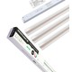 Trebetong/gips LED Skinnesett 3x60cm - CCT, Innfelt, Akustilight inkl. fjernkontroll, ledninger og driver