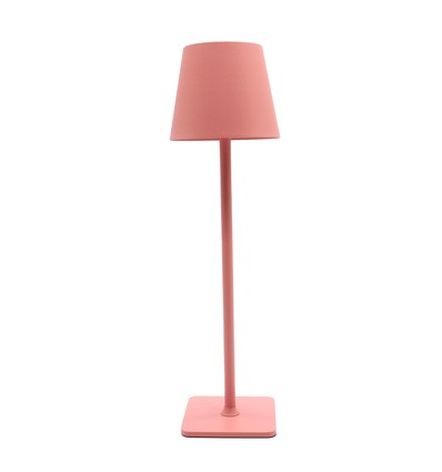 Oppladbar LED bordlampe Innendørs/utendørs - Pink, berøringsdimbar, CCT, IP54 utendørs