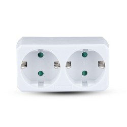 Outlet: V-Tac strømstripe - Dobbel plug