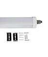 120cm 36W vanntett komplett LED-armatur, gjennomgangskoblet - 4680lm, 130lm/W, IP65, 6 års garanti