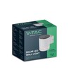 V-Tac 0.55W Solar vegglampe LED - Hvit, IP54