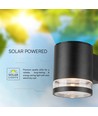 V-Tac 1W Solar vegglampe LED med sensor - Svart, IP54