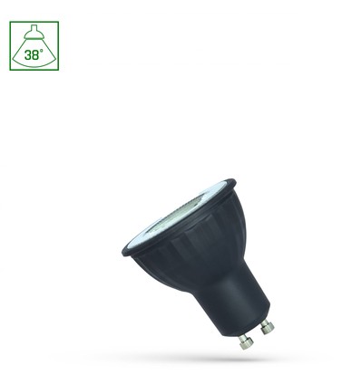 GU10 4W LED-spot - Sort