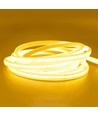 5 m.vanntett COB LED strip - 230V, IP67, 360 LED, 10W/m, kan kuttes hver 50cm