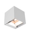 3W Solcelle vegglampe LED - IP65, Hvit, sensor