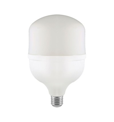 E27 50W LED-pære - T140, med E40-sokkeladapter