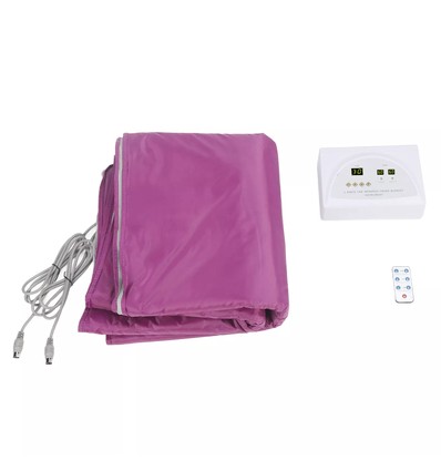 Infrarødt saunateppe 180 x 80 cm - 2 varmesoner