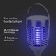 V-Tac solcelle insektlampe - Svart, 3-i-1, IP24