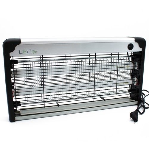 LEDlife insektlampe - 2x15W, innendørs/overbygd, UV-lys, dekker ca. 100m2