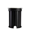 Lukka Connect GU10 250V IP67 Ø108x140 grå rundt, innfellingsspot, gjennomkoblet, uten lyskilde