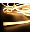 5m 11,5W/m Neon COB strip - 230V, IP67, 288 LED/m, kan klippes for hver 10cm, opptil 50m