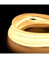 5 m.vanntett Neon COB LED strip - 230V, IP67, 288 LED, 11,5W/m, kan kuttes hver 10cm