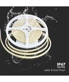 5m 10W/m Vanntett COB-LED strip - 24V DC, IP67, 320 LED pr. meter, COB LED