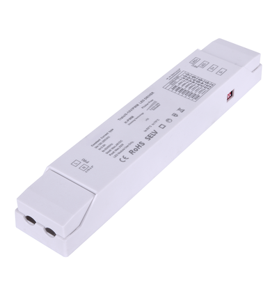 58W Triac dimbar driver for LED-panel - 30-42V, 800-1380mA, Triac + 0-10V, flicker free