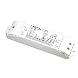Downlights Ltech 25W dimbar driver til LED panel - Triac faseavsnittdimmer, flicker free, passer våre 6W og 12W LED panel downlight