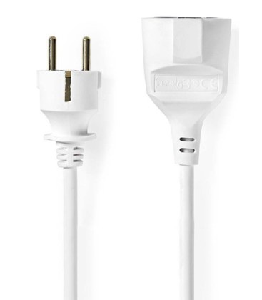 Outlet: Forlengerledning med Schuko plug - 2 meter