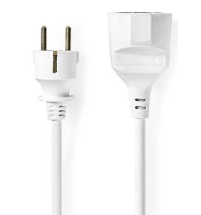 Outlet: Forlengerledning med Schuko plug - 2 meter