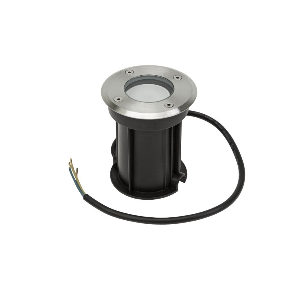 Uplight hagelys - Rund, alu, GU10 sokkel
