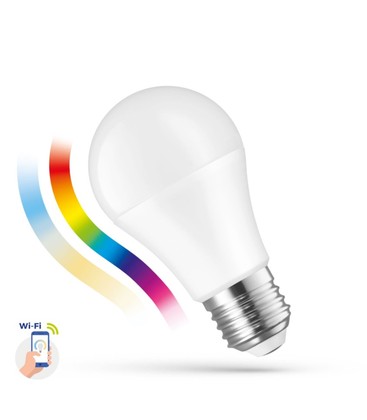 13W Smart Home LED pære - Tuya/Smart Life, verker med Google Home, Alexa og smartphones, A60, E27