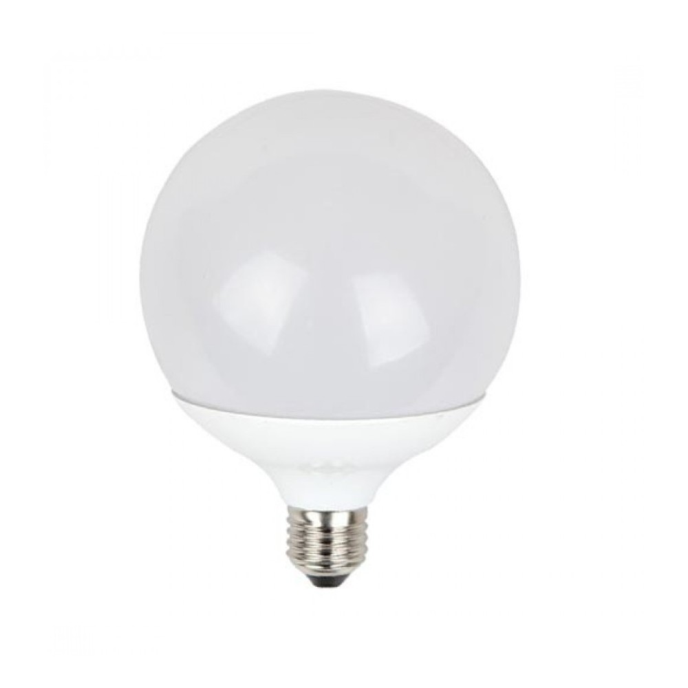 Restsalg: V-Tac 18W LED globepære - Ø12 cm, E27 - Dimbar : Ikke dimbar, Kulør : Varm