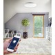 24W Smart Home rund LED taklampe - Tuya/Smart Life, virker med Google Home, Alexa og smartphones, Ø39cm, 230V