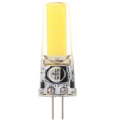 G4 2W dimbar KAPPA3 LED-pære - 12V AC/DC, 24V DC, kaldhvit