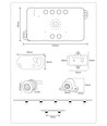 Trappe LED COB strip settt - Opp til 16 trinn, 11W per trinn, 24V, IP20, med sensor + fjernkontroll