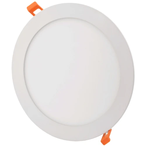 6W Ø12cm LED innfellingspanel - Hull: Ø11 cm, Mål: Ø12 cm