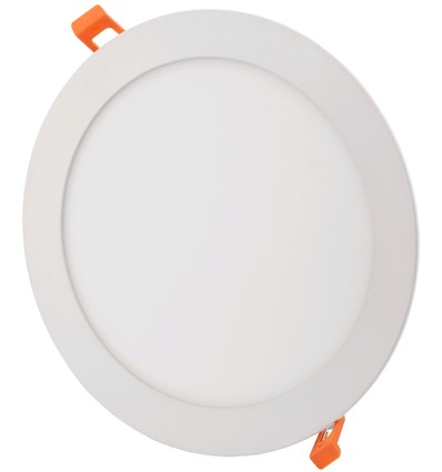 6W LED panel downlight - Hull: Ø11 cm, Mål: Ø12 cm, 230V