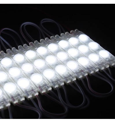 1,1W LED-modul - 12V DC, IP66, vanntett kaldhvit, perfekt for skilt og spesialløsninger