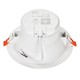 Outlet: 20W LED spotlight - Hull: Ø17 cm, Mål: Ø19 cm, 230V, IP44 våtrom & tak overheng