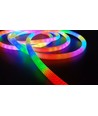5m RGBIC Neon flex slange - USB, Vevd tau, Bluetooth App, fjernkontroll, Komplett sett