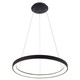 Outlet: LEDlife Nordic48 Dimbar LED lampe - Moderne indirekte lys, Ø48, sort, inkl. oppheng