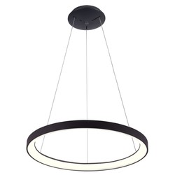 Store paneler Outlet: LEDlife Nordic48 Dimbar LED lampe - Moderne indirekte lys, Ø48, sort, inkl. oppheng