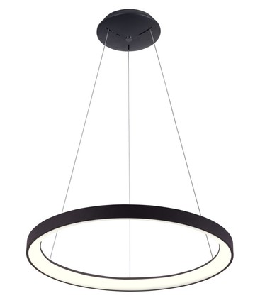LEDlife Nordic48 Dimbar LED lampe - Moderne indirekte lys, Ø48, sort, inkl. oppheng