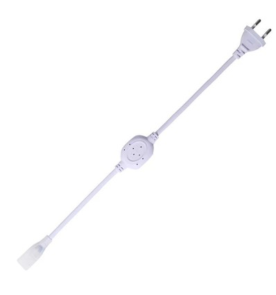 Kontakt til 8x16 CLIP-ON Neon Flex LED - Inkl. endestykke, 230V