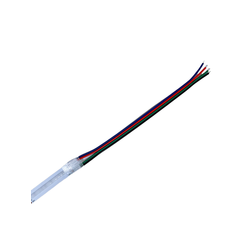 RGB LED strip tilbehør LED stripe samler til løse ledninger - 10mm, RGB COB, IP20, 5V-24V